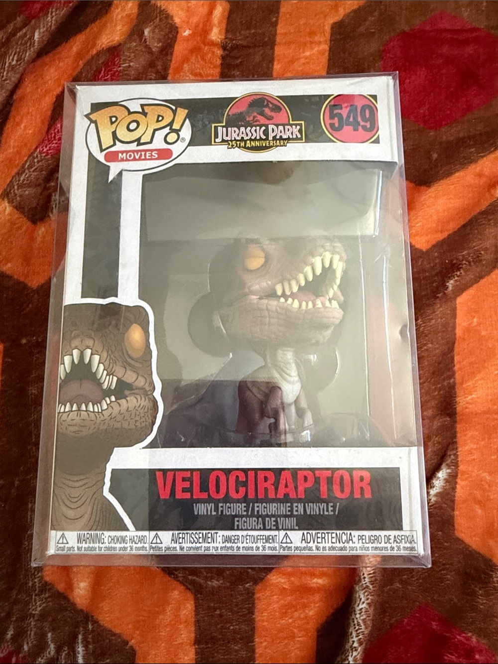 Funko Pop! Jurassic Park Velociraptor -
